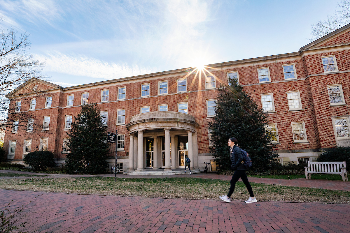 Exterior view of Peabody Hall, home of the UNC School of Education, on January 30, 2019, on the campus of the University of North Carolina at Chapel Hill. (Johnny Andrews/UNC-Chapel Hill)